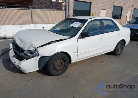 2000 Mazda Protege Dx/Lx from USA, damaged, VIN JM1BJ2228Y0212429